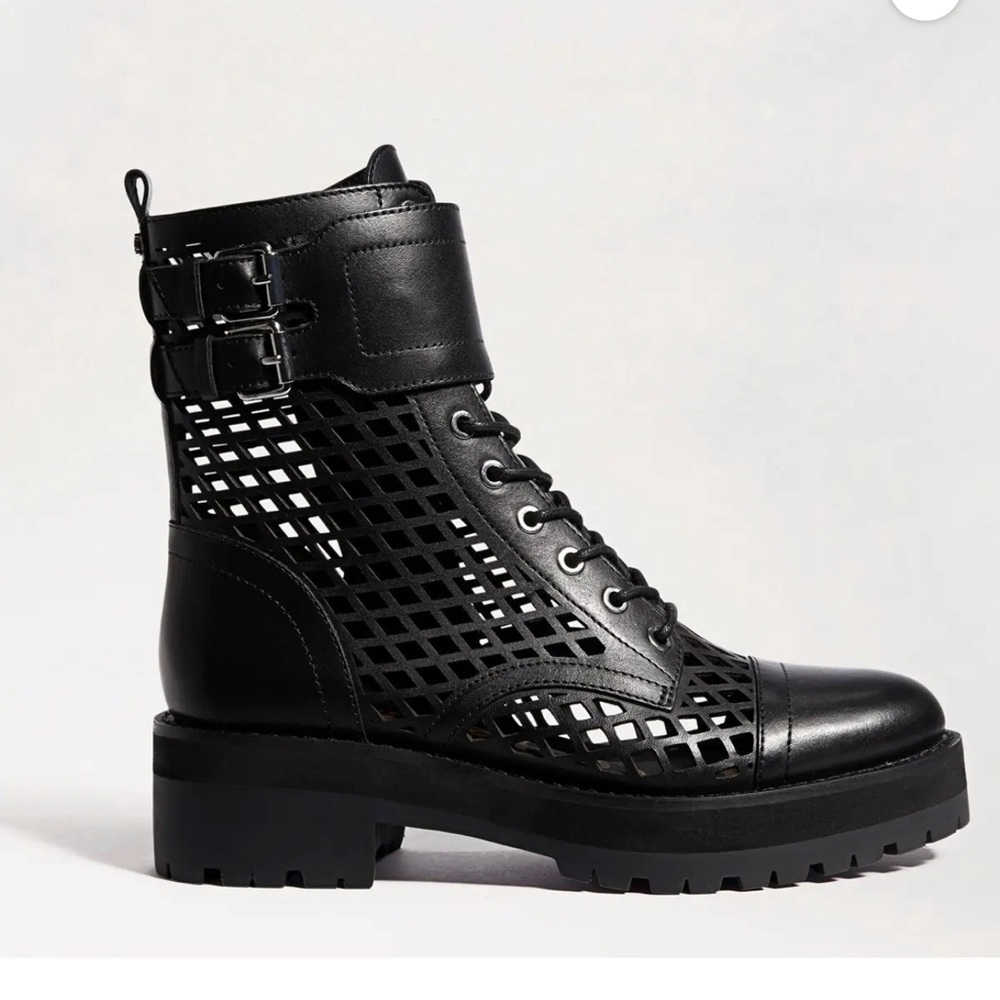 Sam Edelman Jamey cut out lace up combat boots